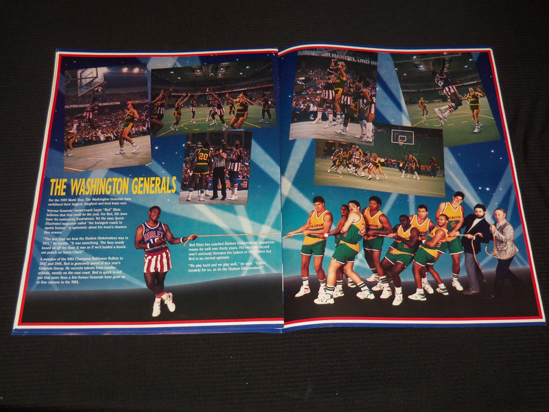 1988 HARLEM GLOBETROTTERS DECADES PROGRAM - GREAT PHOTOS - ST 1682J