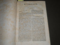1845 LECONS DE MYTHOLOGIE BY M. GERUZEZ FRENCH VOLUME - KD 4293