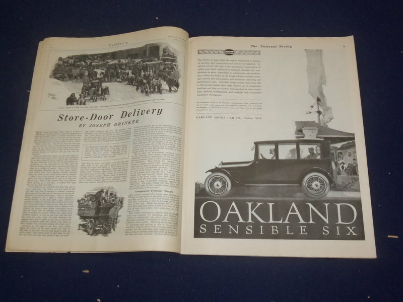 1919 JANAURY 4 COLLIER'S MAGAZINE - ANNUAL AUTOMOTIVE NUMBER - ST 6789