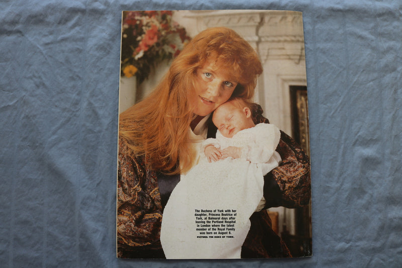 1988 OCTOBER ROYALTY MONTHLY MAGAZINE - PRINCESS DIANA -MODERN MOTHERS- ST 5510A
