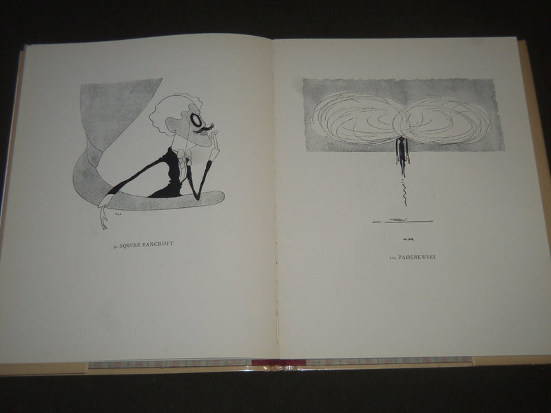 1958 MAX'S NINETIES BY MAX BEERBOHM HARDCOVER BOOK - NICE ILLUSTRATIONS- KD 3942