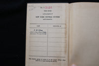 1944-1956 N.Y. CENTRAL SYSTEM RULES OF THE OPERATION DEPARTMENT-LOT OF 3- O 3679