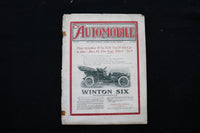 1908 OCTOBER 22 THE AUTOMOBILE MAGAZINE - WINSTON SIX COVER - E 10222