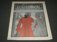1901 NOVEMBER 23 THE SATURDAY EVENING POST MAGAZINE - ILLUSTRATED COVER - SP 559