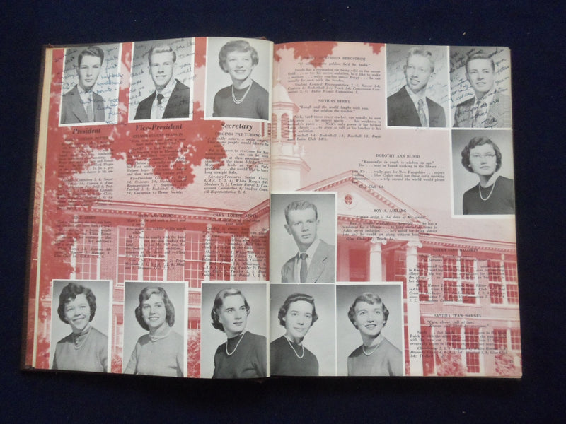1954 SHADOWS HENRY B. WHITEHORNE HIGH SCHOOL YEARBOOK - VERONA, NJ - YB 3018