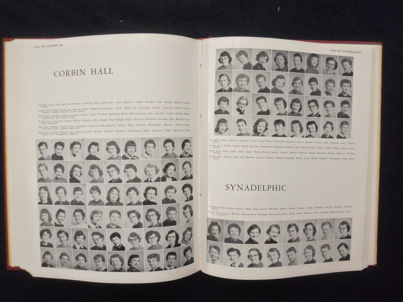 1956 THE SENTINAL MONTANA STATE UNIVERSITY YEARBOOK -MISSOULA, MONTANA - YB 3295