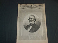 1873 DECEMER 29 THE DAILY GRAPHIC NEWSPAPER - MR. WENDELL PHILLIPS - NT 7636