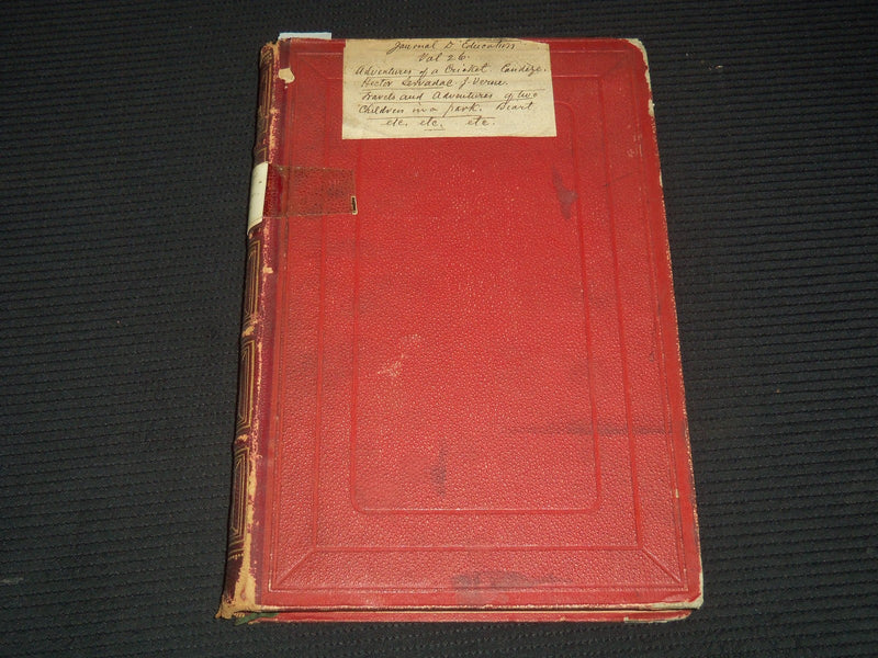 1877 MAGASIN D'EDUCATION FRENCH BOOK - JULES VERNE - #238
