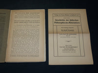 1910 ARCHIV FUR RELIGIONSWISSENSCHAFT GERMAN BOOK - RICHARD WUNSCH - J 5901