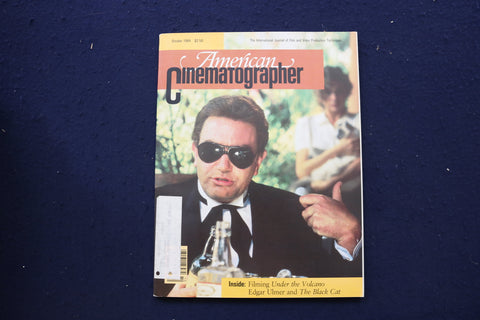 1984 OCTOBER AMERICAN CINEMATOGRAPHER MAGAZINE - ALBERT FINNEY COVER - E 17719
