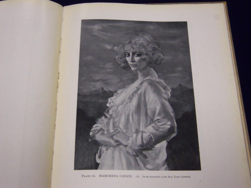 1923 AUGUSTUS JOHN EDITED BY ALBERT RUTHERSTON VOLUME W/ PLATES - KD 3559