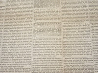 1860 OCTOBER 13 NEW BEDFORD MASS. TIMES NEWSPAPER - LINCOLN - DOUGLAS - NP 4960