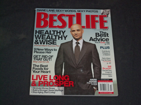 2006 OCTOBER BESTLIFE MAGAZINE - ANDRE AGASSI - B 219