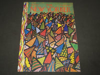 1965 JANUARY 2 NEW YORKER MAGAZINE FRONT COVER ONLY - GREAT ART FOR FRAMING