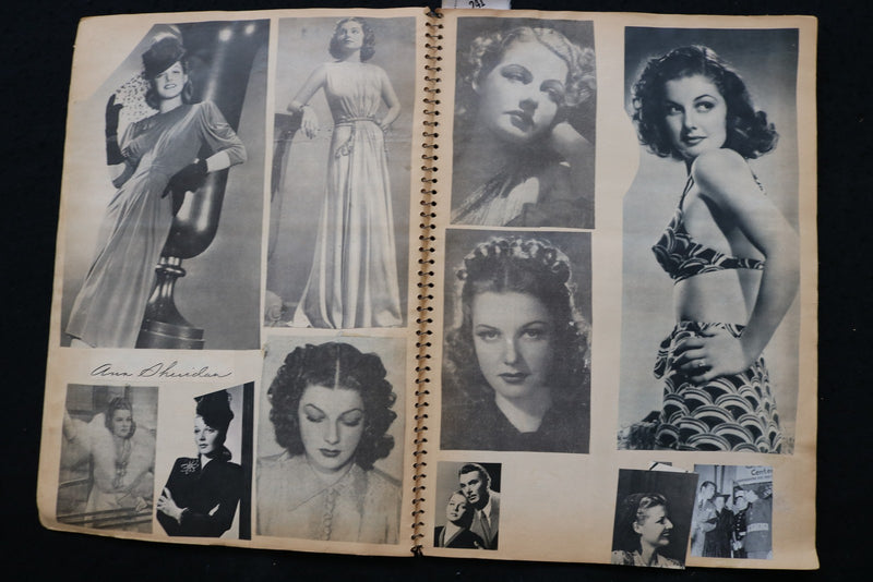 ANN SHERIDAN SCRAPBOOK, LOADED - E 24903