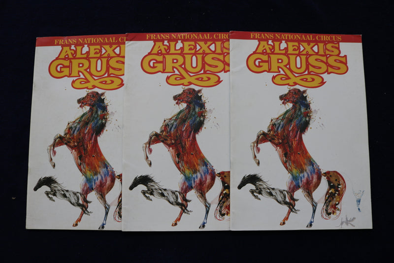 1985-1994 ALEXIS GROSS CIRCUS PROGRAMS - FRENCH - LOT OF 18 - O 3514