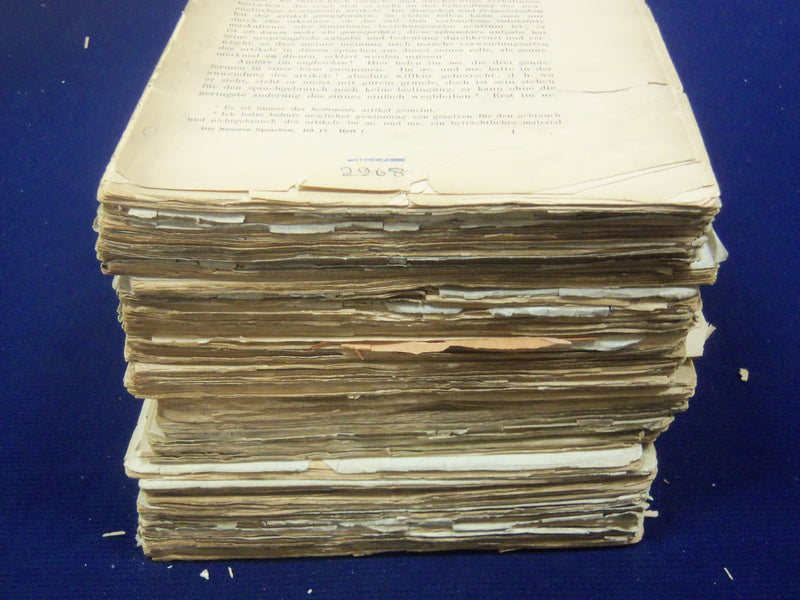 1896-1901 DIE NEUEREN SPRACHEN GERMAN PERIODICAL LOT OF 30 - O 2852