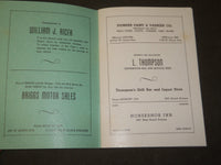 1940 OCTOBER 19 MAGES S. A. C. ANNUAL DANCE PROGRAM - LIONS BALLROOM - J 3482