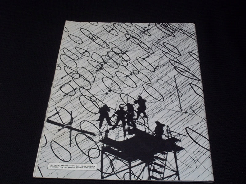 1963 SEPTEMBER USSR SOVIET LIFE TODAY MAGAZINE - IRON WORKER COVER - E 4513