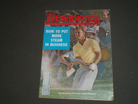 1962 JUNE 18 NEWSWEEK MAGAZINE - ARNOLD PALMER - NW 133