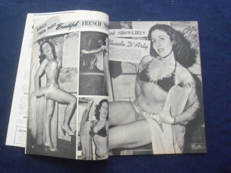 1953 FEBRUARY PARIS MODELS MAGAZINE - DIANE JAMES COVER - SP 4780V