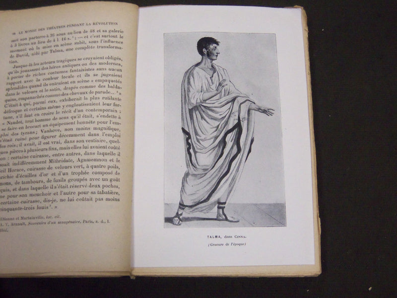 1922 LE MONDE DES THEATRES BY JACQUES HERISSAY FRENCH BOOK - KD 3673