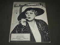 1934 JULY 30 ENTERTAINMENT MAGAZINE - MARY BOLAND COVER - ST 5000