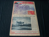 1980 JUNE 9 PHILADELPHIA BULLETIN NEWSPAPER - MOUNT ST. HELENS DIARY - NT 7257
