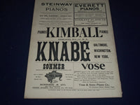1904 OCT 24 MUSICAL COURIER MAGAZINE - FANNIE BLOOMFIELD ZEISLER COVER - J 1264