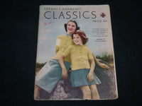 1945 BERNAT'S HANDKNIT CLASSICS KNITTING MANUAL CATALOG - J 6740