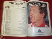 1996 FEB 18 38TH DAYTONA 500 RACING PROGRAM W/PATCH - GREAT PHOTOS - B 6341