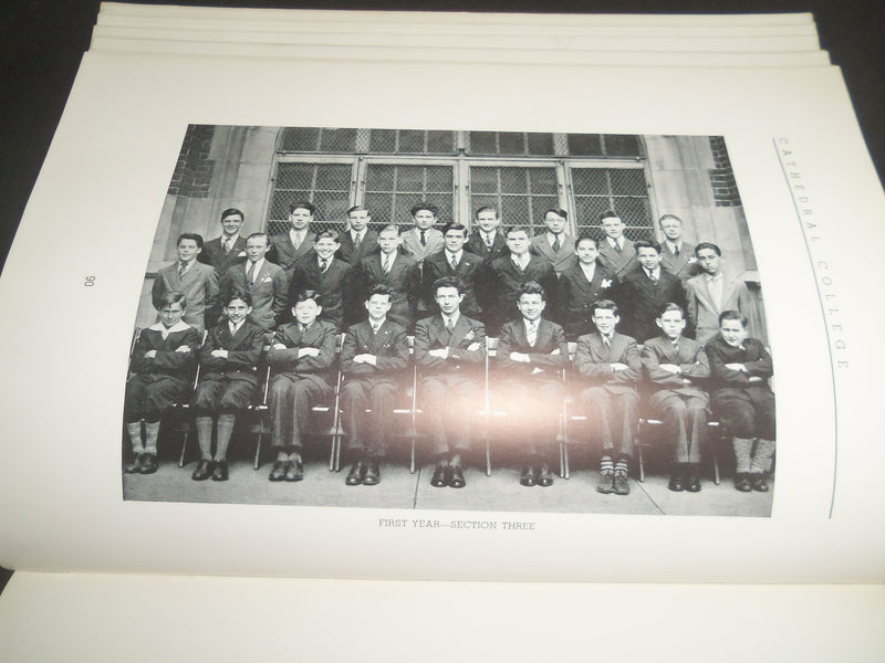 1937 CATHEDRAL COLLEGE OF IMMACULATE CONCEPTION YEARBOOK - BROOKLYN, NY- YB 2525