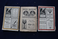 1894-1920 HARPER'S MONTHLY MAGAZINE - LOT OF 9 - O 3491
