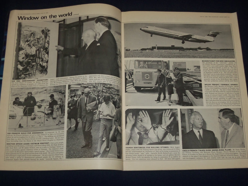 1967 JULY 8 THE ILLUSTRATED LONDON NEWS MAGAZINE - JACK NICKLAUS COVER - J 1754
