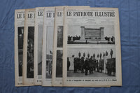 1920-1928 LE PATRIOTE ILLUSTRE MAGAZINE - FRENCH - LOT OF 56 - O 3849