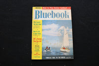 1955 AUGUST BLUE BOOK MAGAZINE - FAMILIES TAKE TO THE WATER COVER - E 10306