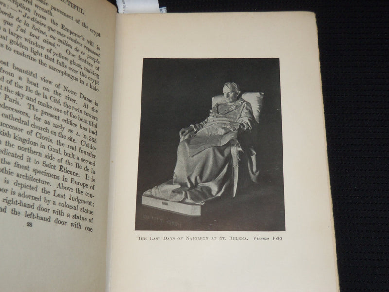 1908 PARIS THE BEAUTIFUL HARDCOVER BOOK BY LILIAN WHITING - KD 9389