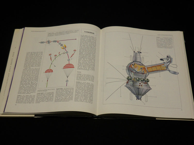 1987 QUEST FOR SPACE HARDCOVER BOOK BY AMEDEO GIGLI - GREAT PHOTOS - I 1914