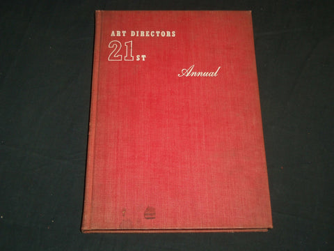 1942 ART DIRECTORS 21ST ANNUAL BOOK - WATSON-GUPTILL PUBLICATIONS - KD 5736