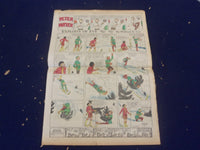 1930 BOSTON SUNDAY POST COLOR COMICS SECTIONS - LOT OF 2 - NP 5204