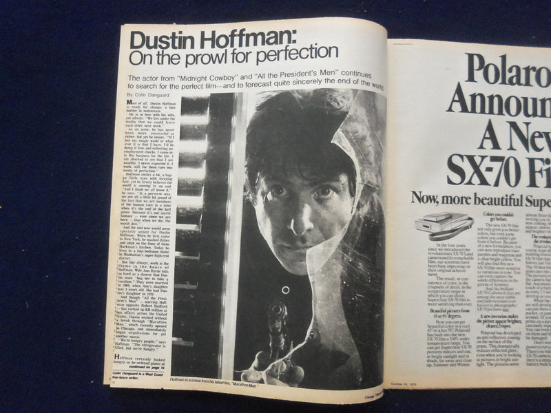1976 OCTOBER 24 CHICAGO TRIBUNE MAGAZINE SECTION - EARTH FROM 570 MILES- NP 6425