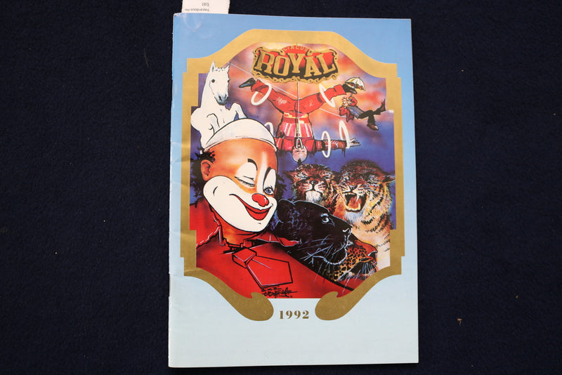 1992 CIRCUS ROYAL PROGRAM - GERMAN-FRENCH TEXT - K 492