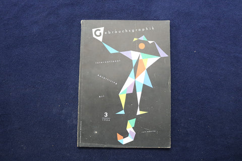 1954 MARCH GEBRAUCHS GRAPHIK MAGAZINE - GERMAN/ENGLISH TEXT - E 11234