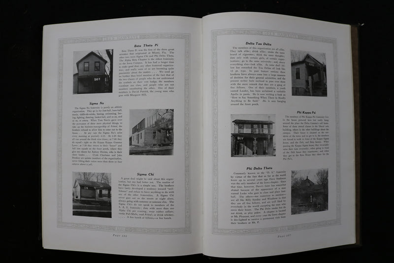 1923 THE HAWKEYE UNIVERSITY OF IOWA YEARBOOK - IOWA CITY, IOWA - YB 3538