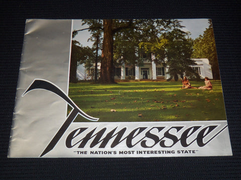 1950'S TENNESSEE THE NATION'S MOST INTERESTING STATE VIEW BOOK - J 7937