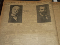 1908 NOV 4 THE BOSTON HERALD - JUDGE TAFT WINS WITH 319 VOTES - BH 241