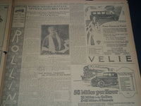 1925 MARCH 8 NEW YORK TIMES AUTOMOBILE SECTION - GREAT ADS - NT 7574