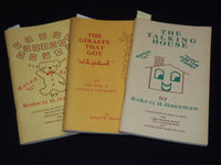 1978-1980 ROBERT H. HAUSMAN BOOK LOT OF 3 - ALL SIGNED - O 1740B