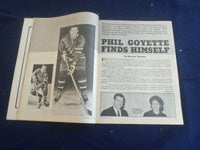 1968 FEBRUARY HOCKEY PICTORIAL MAGAZINE - STAN MIKIA COVER - ST 200S