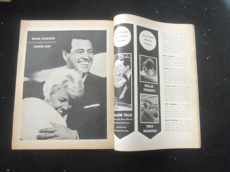1960 MARCH PHOTOPLAY MAGAZINE - ELVIS PRESLEY COVER & INSIDE PHOTOS - SP 1521S